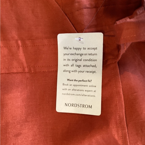 ASTR The Lable Linen Blend Wrap MIDI Dress M - Picture 5 of 14